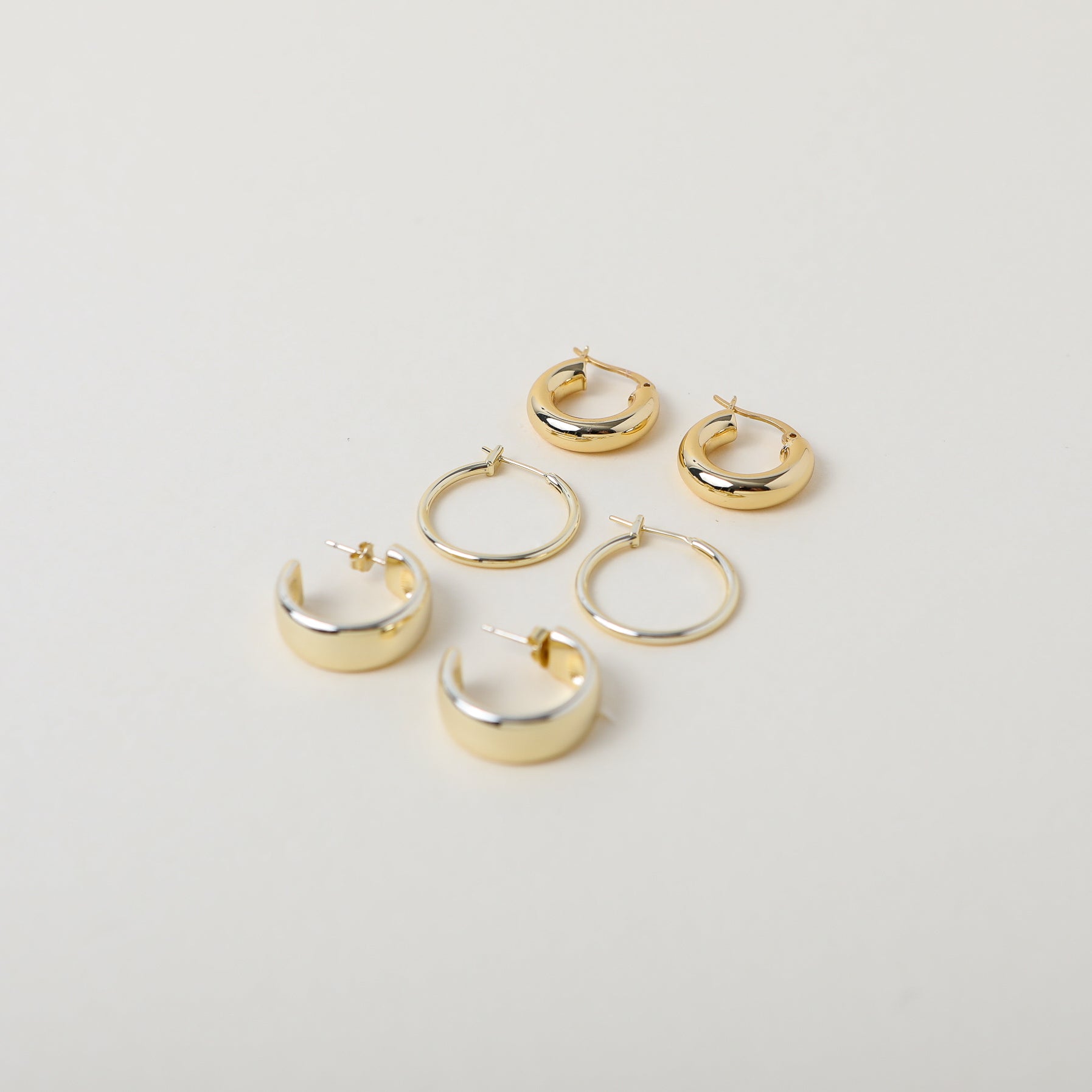 classic hoop earrings