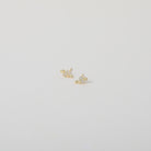 Nirvana Gold vermeil Crystal Studs