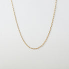 unique heart link gold necklace