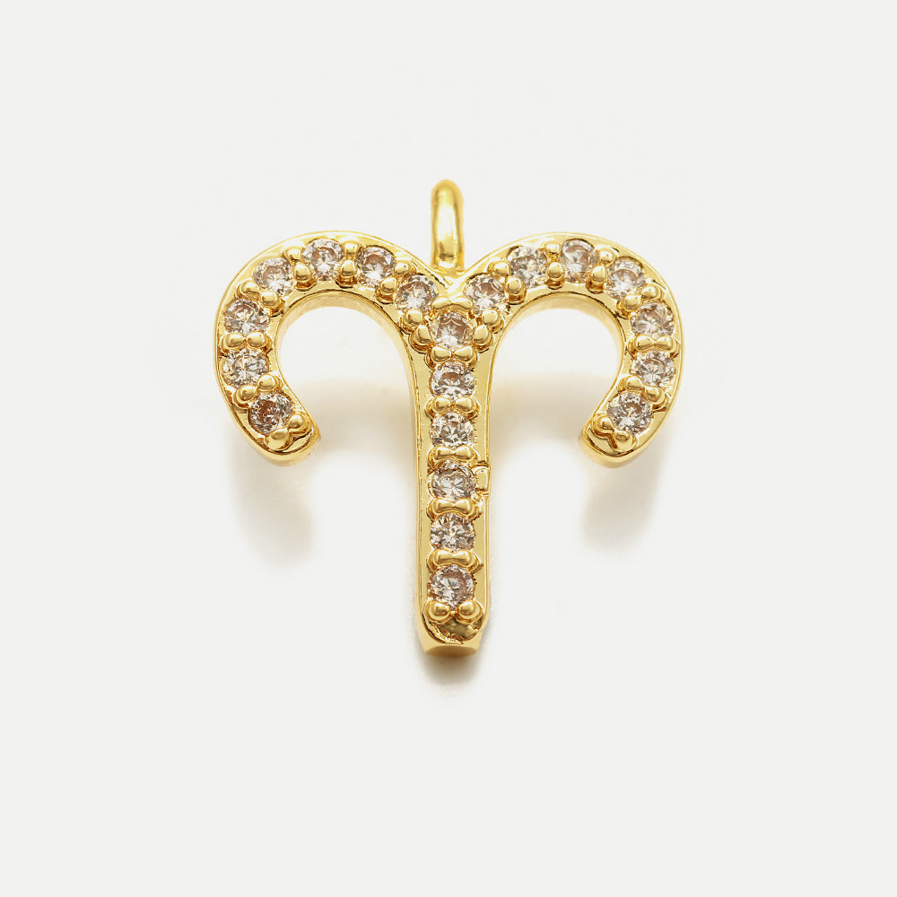 crystal zodiac charms Aries
