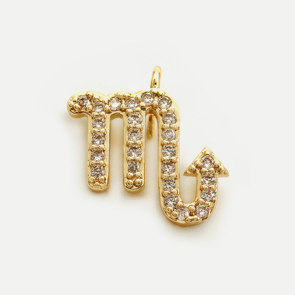 crystal zodiac charms