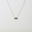  Gilded Rainbow Necklace,