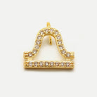 personalized zodiac charms Libra